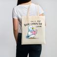 This Is My Book Character Costume I Pigeon Reading Tee Canvas Tote Bag