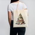 Book Christmas Tree Books Lovers Xmas Teacher Men Women Kids Canvas Tote Bag Book Christmas Tree Books Lovers Xmas Teacher Men Women Kids Canvas Tote Bag