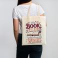 My Book Club Reads Between The Wines Canvas Tote Bag My Book Club Reads Between The Wines Canvas Tote Bag