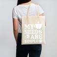 Book Coffee Dog Book My Needs Are Simple Men Women Kids Canvas Tote Bag Book Coffee Dog Book My Needs Are Simple Men Women Kids Canvas Tote Bag