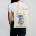 A Book A Day Keeps Reality Away Premium Tri-Blend Canvas Tote Bag