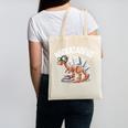 Book Dinosaur T-Rex Bookworm Dino Book Reading Canvas Tote Bag Book Dinosaur T-Rex Bookworm Dino Book Reading Canvas Tote Bag