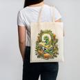 Book Dragon Reading Books Bookworm Fantasy Canvas Tote Bag Book Dragon Reading Books Bookworm Fantasy Canvas Tote Bag