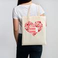 Book Heart Cute Read Book Reading Librarian Across America Canvas Tote Bag