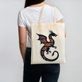 Book Lover Bookworm Reading Books Dragon Canvas Tote Bag