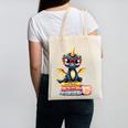 Book Lover Cute Baby Dragon Reading Canvas Tote Bag