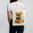 Book Lover Koala Reading Bookish Library Read Books Be Kind Canvas Tote Bag