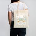 Book Lovers If It Involves Books And Pajamas Count Me In Canvas Tote Bag Book Lovers If It Involves Books And Pajamas Count Me In Canvas Tote Bag
