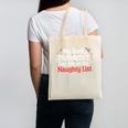 My Book Preference Naughty List Readers Christmas Joke Canvas Tote Bag My Book Preference Naughty List Readers Christmas Joke Canvas Tote Bag