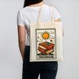 Book Reading Tarot Card The Reader Canvas Tote Bag