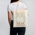Book Reading Ugly Christmas Canvas Tote Bag