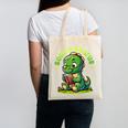 Book A Saurus Bookasaurus Dinosaur Book Girls Boys Toddler Canvas Tote Bag