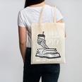 I Like My Book Spicy Read Reading Librarian Men Women Kids Canvas Tote Bag