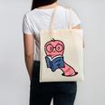 Book Worm Pun Read Reading Librarian America Men Women Kids Canvas Tote Bag