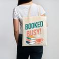 Booked And Busy Cool Coffee Reading Relaxing Books Canvas Tote Bag Booked And Busy Cool Coffee Reading Relaxing Books Canvas Tote Bag