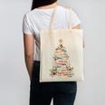 All Booked For Christmas Book Canvas Tote Bag All Booked For Christmas Book Canvas Tote Bag
