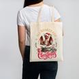 All Booked For Christmas Dragon Canvas Tote Bag