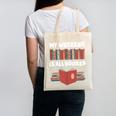 My Weekend Is All Booked Cute Book Reader Teacher Canvas Tote Bag