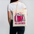 All Booked Read Book Reading Librarian Men Women Kids Canvas Tote Bag