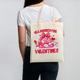 All Booked For Valentines Coquette Bow Book Valentine Day Canvas Tote Bag