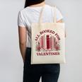 All Booked For Valentines Day Bookish Readers Book Lovers Canvas Tote Bag