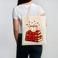 All Booked For Valentine’s Day Reading Teacher Canvas Tote Bag