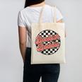 Bookish Baddie Retro Aesthetic Typography Canvas Tote Bag