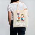 Bookish Goose Cute Geese With Hats Reading Books Canvas Tote Bag