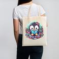 Bookish Penguin Heart A Readers Love Penguins Canvas Tote Bag Bookish Penguin Heart A Readers Love Penguins Canvas Tote Bag