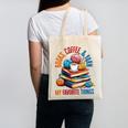 Books Coffee & Yarn Lover My Favorite Things Canvas Tote Bag