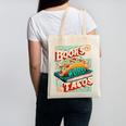 Books Are Just Word Tacos Shirt Book Shirts Reader Canvas Tote Bag