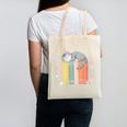 Books Lover Cute Sleepy Cat Relax Reading Vibe Canvas Tote Bag