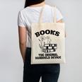 Books The Original Handheld Device Book Lover Canvas Tote Bag