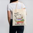 Books Original Handheld Device Reader Literacy Book Lover Canvas Tote Bag