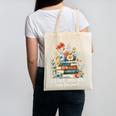 I Like Books More Than People Reading Reader Bookworm Saying Canvas Tote Bag