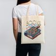 Books Rock Rock'n Roll Science Of Reading Teachers Guitar Canvas Tote Bag
