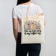 I Like My Books Spicy & My Coffee Icy Lover Bookworm Premium Canvas Tote Bag