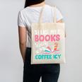 I Like My Books Spicy Coffee ICY Canvas Tote Bag