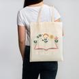 Bookstore Wanderers Retro Women Book Lovers Canvas Tote Bag