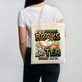 Bookworm If It Involves Books And Tea Lover Reading Premium Tri-Blend Canvas Tote Bag