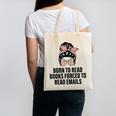 Born To Read Books Forced To Read Emails Messy Bun Reading Canvas Tote Bag Born To Read Books Forced To Read Emails Messy Bun Reading Canvas Tote Bag