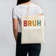 Bruh Read a Book Canvas Tote Bag Bruh Read a Book Canvas Tote Bag