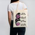 Call Me Antisocial But Please Don't Call Me Introvert Raglan Baseball Tee Canvas Tote Bag