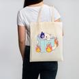 Cat Reading a Romance BookI Like My Books Extra Spicy Canvas Tote Bag Cat Reading a Romance BookI Like My Books Extra Spicy Canvas Tote Bag