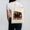 Cats Antique Books Academia Library Aesthetic Bookworm Canvas Tote Bag