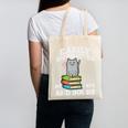 Cats And Books Read Reading Librarian Book Across America Canvas Tote Bag