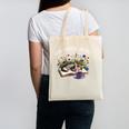Cats Coffee Books Canvas Tote Bag