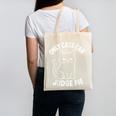 Only Cats Can Judge Me Sarcastic Cat Lover Introverts Canvas Tote Bag