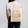Chai And A Good Book Lover Reading Chai Tea Chai Latte Canvas Tote Bag Chai And A Good Book Lover Reading Chai Tea Chai Latte Canvas Tote Bag