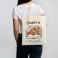 Chapter 11 Years Old 11th Birthday Wildflower Book Lover Canvas Tote Bag